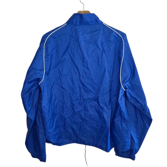 Vintage Anheuser Busch A & Eagle Collection Blue Busch Beer Windbreaker Jacket - Picture 5 of 6